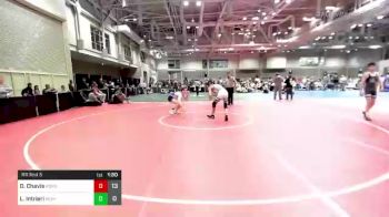 126 lbs Rr Rnd 3 - DJ Chavis, Iron Horse Blue vs Logan Intrieri, Seahawks White