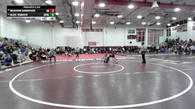138 lbs Consi Of 8 #1 - Beaudin Damboise, Northwestern vs Alex Tamayo, Suffield/Windsor Locks