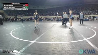 126 lbs Round Of 16 - Alexis Sheen, Little Axe Takedown Club vs Baylin Maynard, Team Tulsa Wrestling Club