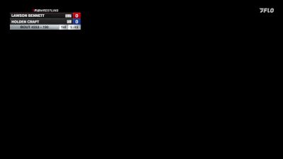 190 lbs Quarters - Lawson Bennett, Iowa vs Holden Craft, Immortal Athletics WC