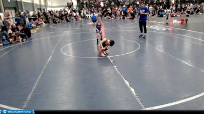 52-56 lbs Quarterfinal - Nolan Arredondo, Elm Creek Wresting Club vs Landry Rupe, Blue Hill