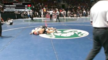 5A 157 lbs Quarterfinal - Azeah Ayala, Rio Rancho vs Jude Herrera, Volcano Vista