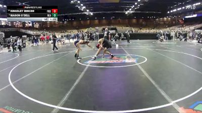 150 lbs Quarterfinal - Kingsley Mincer, Freedom vs Mason O`Dell, Mater Lakes Academy