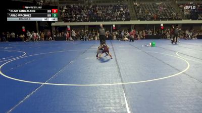 40 lbs Round 3 - Olive Yang-Elson, Summit Wrestling Academy vs Arlo Wacholz, Pinnacle Wrestling Club