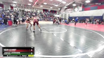 132 lbs Cons. Round 2 - Joshua Laverdiere, Monte Vista vs Kevin Alvarez, Imperial High School