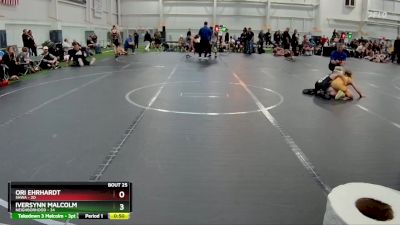 80 lbs Round 7 (8 Team) - Iversynn Malcolm, Neighborhood vs Ori Ehrhardt, SHWA