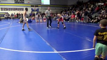 106 lbs Cons. Semi - Quinn Harris, Dallas Center-Grimes vs Weston Drahos, Williamsburg
