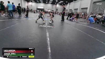 60 lbs Semis (4 Team) - Jace Norton, Missouri Outlaws vs Samuel Shell, MF Purge