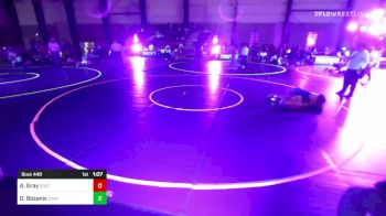 109 lbs Final - Andrew Gray, Southwest Washington WC vs Dominic Bozanic, Daniel Cormier Wr Ac