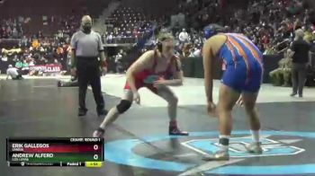 5A 195 lbs Champ. Round 1 - Erik Gallegos, Sandia vs Andrew Alfero, Los Lunas