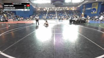 126 lbs Cons. Round 2 - Carson Miller, Frank W Cox vs Danny Gatto, Stafford