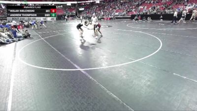 D2-165 lbs Cons. Round 1 - Andrew Thompson, Baldwin-Woodville vs Nolan Kielcheski, Antigo