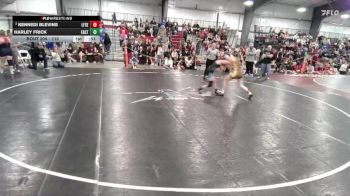 110 lbs Cons. Round 2 - Kennedi Blevins, Lingle-Ft. Laramie/Southeast vs Harley Frick, Cheyenne East