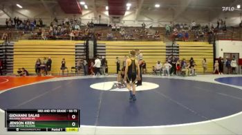 66-73 lbs Champ. Round 1 - Jenson Keen, Winchester Falcons vs Giovanni Salas, Bulldog Premier WC
