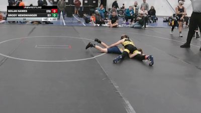 56 lbs Round 3 (6 Team) - Brody Newswanger, Revival vs Nolan Hawes, EP Rattlers