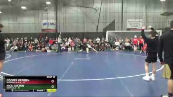 250 lbs Finals (8 Team) - Nick Saxton, Iowa Gold vs Cooper Perrien, Nebraska Black