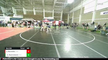 140 lbs Quarterfinal - Amelia Roennebeck, Syracuse vs Samantha Reynolds, Juab