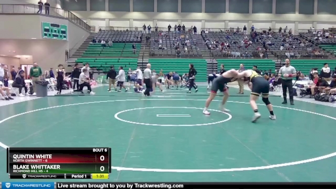 215 lbs Round 1 (16 Team) - Blake Whittaker, Richmond Hill HS vs ...