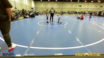 40 lbs Rr Rnd 5 - Wenston Quillin, Powerhouse Gold 9U vs Cameron Egbers, Untouchables 9U