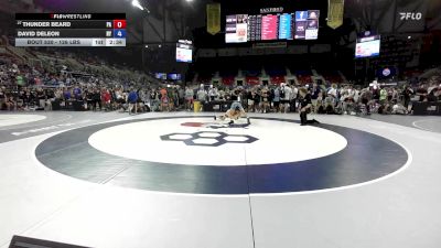 126 lbs Champ. Rd Of 64 - Thunder Beard, PA vs David DeLeon, NY