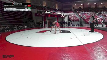 125 lbs Rr Rnd 3 - Mady Doane, Cabot vs Kyleagh Lackey, Jay HS