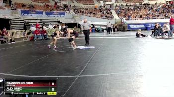 D1-113 lbs Cons. Round 2 - Alex Ortiz, Boulder Creek vs Brandon Kolsrud, Hamilton