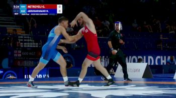 87 kg Round Of 16 - Giorgi Metreveli, GEO vs Nartu Abdurakhmanov, KGZ
