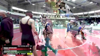 131 lbs Champ. Round 1 - Noah Woodard, Auburn HS vs Jackson Bower, South Williamsport Area Hs