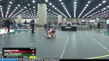 116 lbs Semis (4 Team) - Rose Ann Marshall, Wisconsin Stevens Point vs Madison Packer, Lock Haven