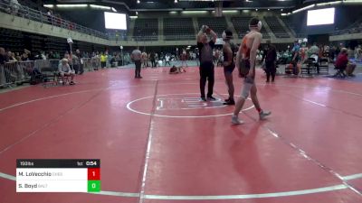 150 lbs Consolation - Marco LoVecchio, Chesapeake Beach vs Shaheed Boyd, Baltimore