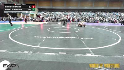 115 lbs Round Of 16 - Gabbie Gonsalves, Selahflo vs Hadley Gunderson, Burns Oregon