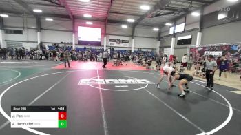 120 lbs Quarterfinal - James (JJ) Pahl, War Wc vs Alexander Bermudez, Grindhouse WC