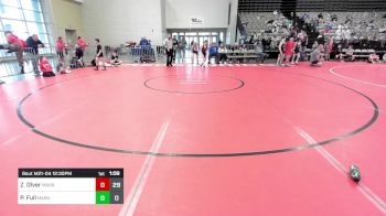 77 lbs Rr Rnd 4 - Zavier Olver, Mat Assassins White vs Piper Full, Mat Assassins Gray