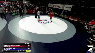 215 lbs Round 2 (16 Team) - Max Solorio Guzman, CMWA-GR vs Dylan Baetsle, LAWA-GR