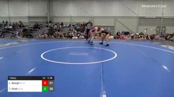 135 lbs Prelims - Lillian Gough, OK Supergirls Red vs Taya Hunt, Cowgirls Black