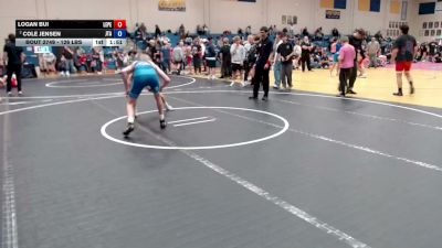 126 lbs 5th Place Match - Logan Bui, Legacy Performance vs Cole Jensen, Jimenez Trained Academy
