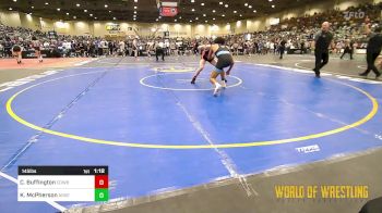 145 lbs Round Of 16 - Caleb Buffington, Cowboy Mat Club vs Kingston McPherson, Askeo International Matclub