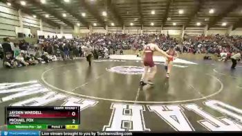 157 lbs Champ. Round 1 - Jayden Wardell, Morgan vs Michael Fox, Timpview