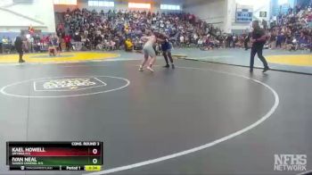 190 lbs Cons. Round 3 - Ivan Neal, Sussex Central H S vs Kael Howell, Smyrna H S