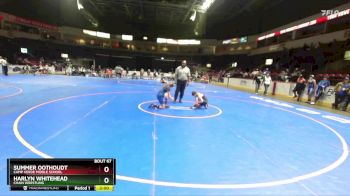 83-88 lbs Round 4 - Summer Oothoudt, Camp Verde Middle School vs Harlyn Whitehead, Chain Wrestling