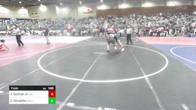 144 lbs Final - Justus Spillner Jr, USA Gold vs Clay Ghisletta, Damonte Mustangs WC