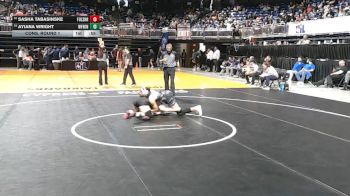 6A 130 lbs Cons. Round 1 - Sasha Tabasinske, Lamar Fulshear vs Ayiana Wright, Wolfforth Frenship