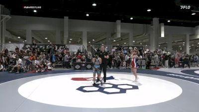 Senior Women Freestyle FS - 50 lbs Champ. Round 1 - Abigail Fuglsang, BullTrained Wrestling vs Emilie Gonzalez, Iowa Women's WC/ Titan Mercury Wrestling Club (TMWC)