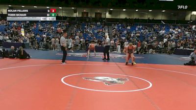 157 lbs Consi Of 64 #2 - Nolan Fellers, IA vs Tobin McNair, NC