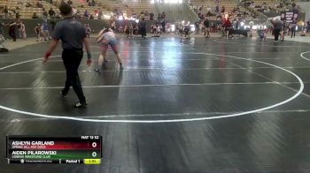 Round 1 - Aiden Pilarowski, Cobras Wrestling Club vs Ashlyn Garland, Spring Hill Mat Dogs