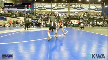 64 lbs Semifinal - Ayson Miller, Standfast vs Cage Daugherty, D3 Wrestling Cluib