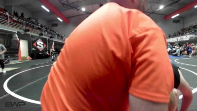 60-62 lbs Rr Rnd 1 - Griffey Eubanks, Roland Youth League Wrestling vs Peyton Grandstaff, Warner Eagles Youth Wrestling