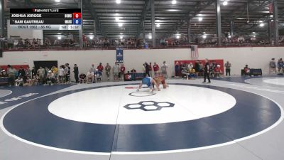 86 kg Cons. Sub-rd Of 16 - Joshua Jorgge, Blue & Gold Wrestling Club vs Sam Gautreau, MatTown USA