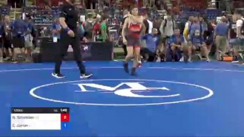 126 lbs Consi Of 64 #2 - Norman Schneider, Missouri vs Caleb Juman, New York