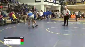 174 lbs Round Of 16 - Hunter Kernan, Pittsburgh vs Jake Lanning, Buffalo - Unattached